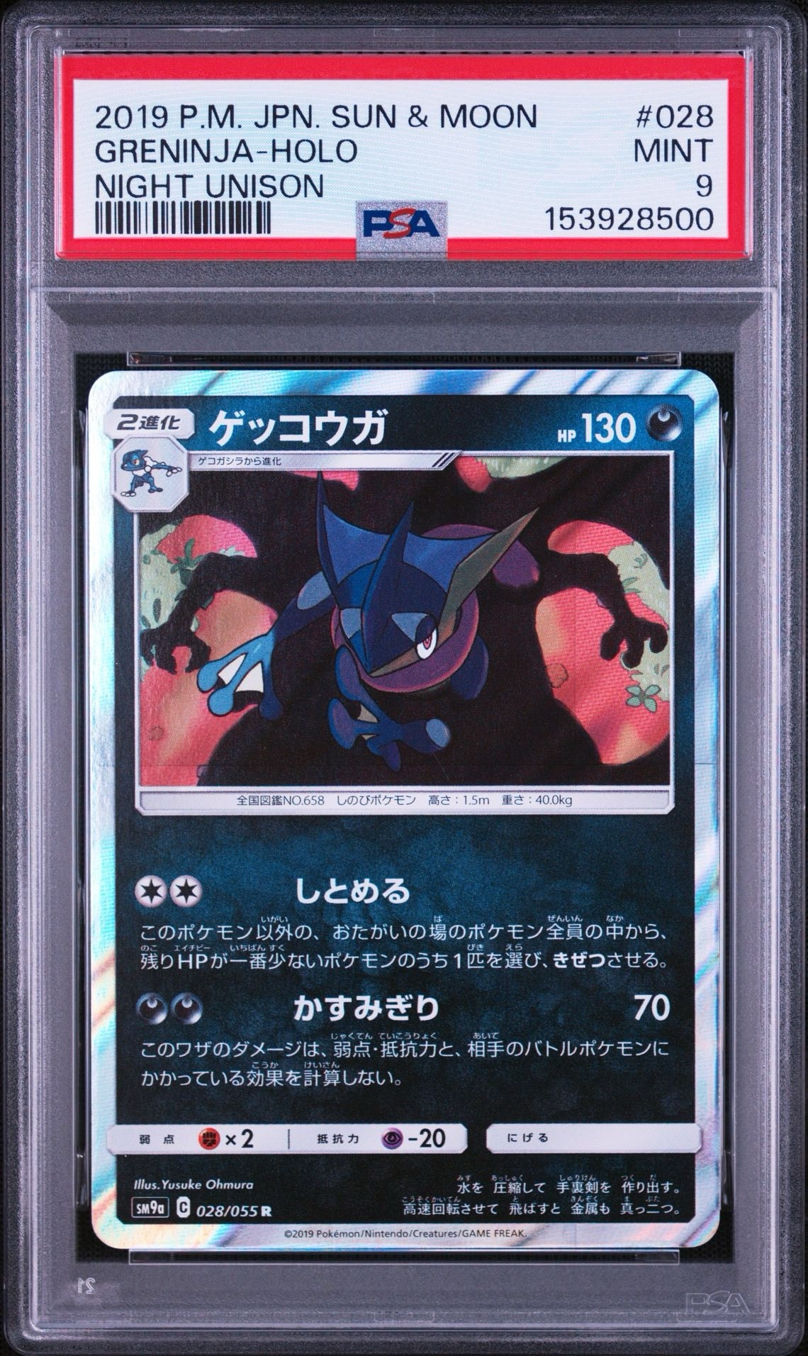 ゲッコウガ R [SM9a 028/055](強化拡張パック「ナイトユニゾン」)通販