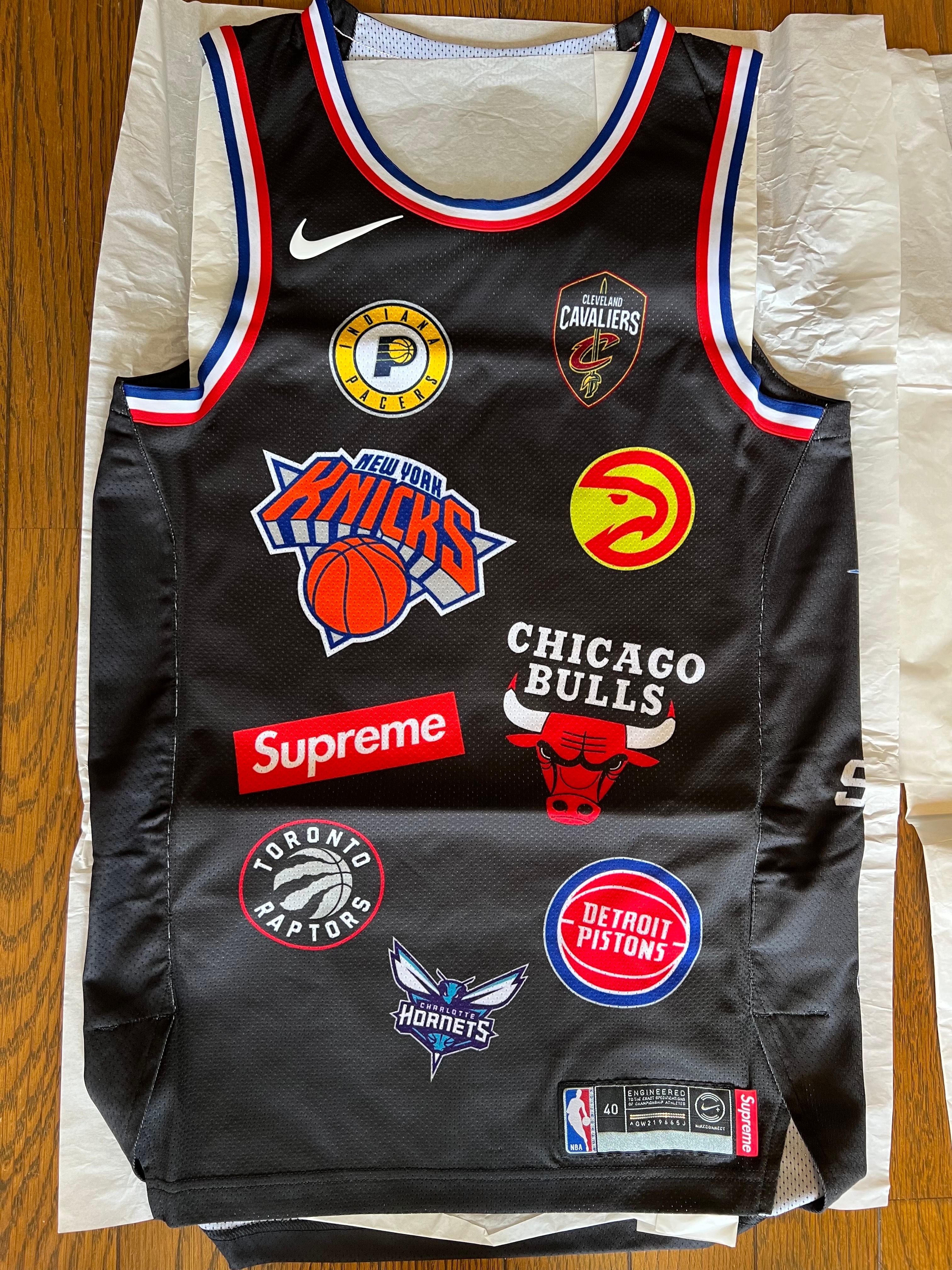 Supreme / Nike®/NBA Teams Authentic Jersey "Black"