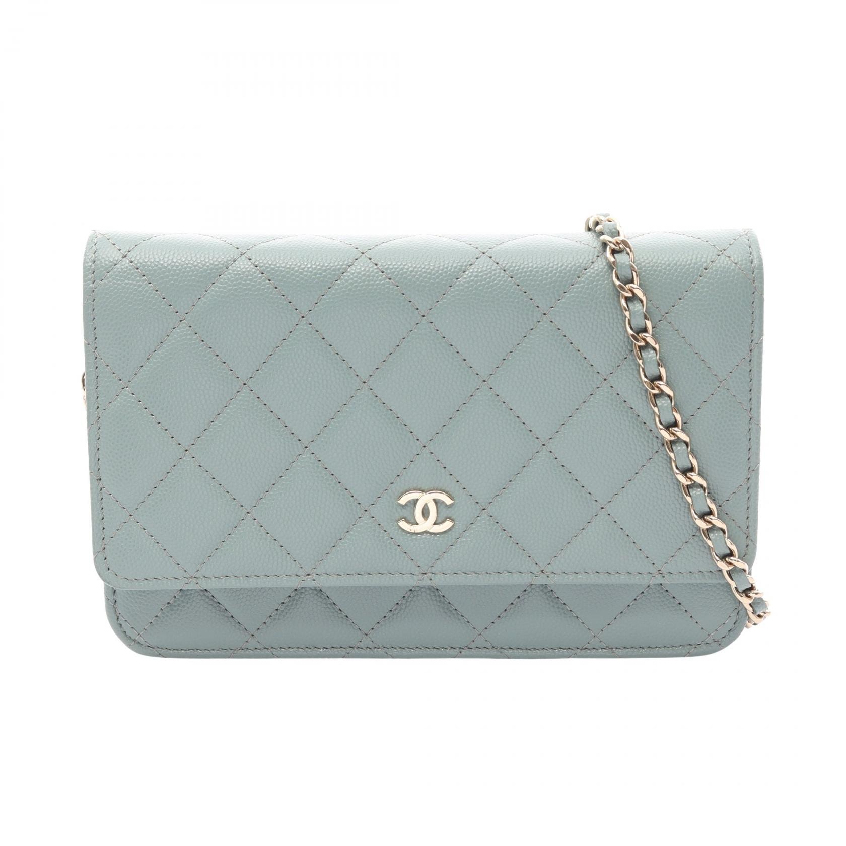 シャネル CHANEL マトラッセ ショルダーバッグ バッグ キャビアスキン(グレインドカーフ) レディース グリーン系 【中古】