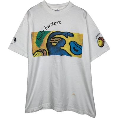 古着 80年代 ヘインズ Hanes THE BODY SHOP ザボディショップ アドバタイジングTシャツ USA製 メンズXL相当 ヴィンテージ/eaa648464