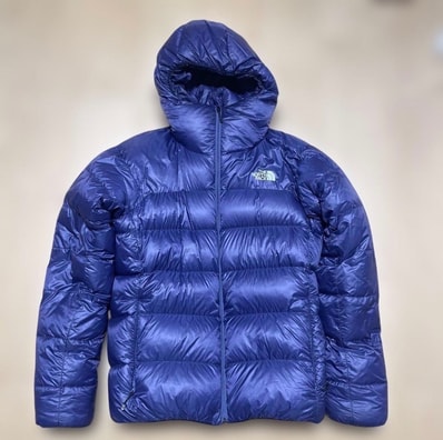 The North Face Alpine Nuptse Hoody "Cave Blue"
