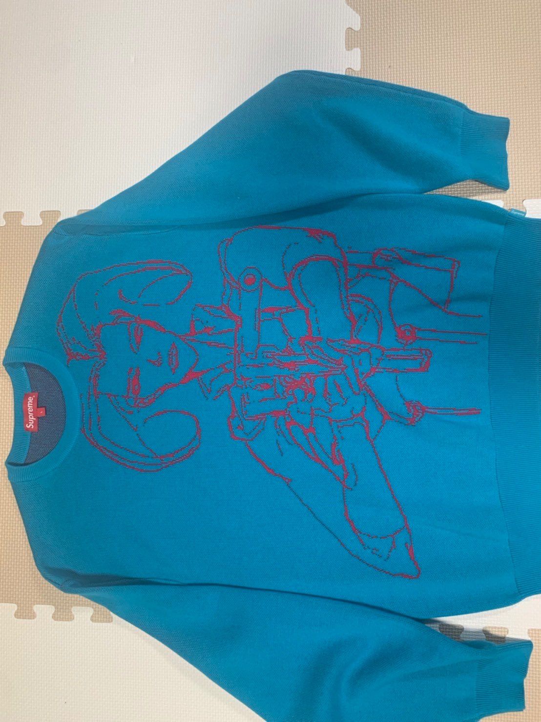 Supreme Aeon Flux Sweater "Cyan"