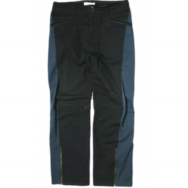 FACETASM ファセッタズム 23SS 日本製 MOTORCYCLE PANTS モーターサイクルパンツ ABH-PT-M05 4 BLACK/NAVY ボトムス g15566