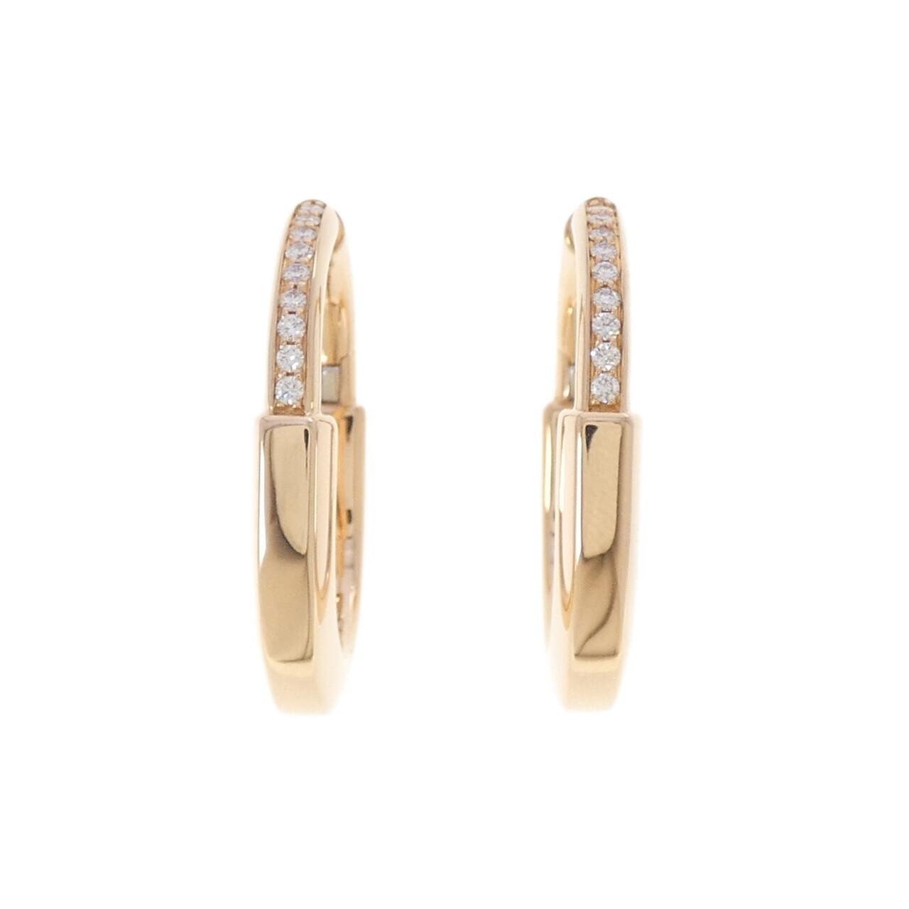 ティファニー ロック ピアス 0.19CT