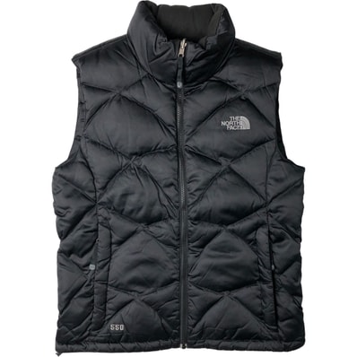 古着 ザノースフェイス THE NORTH FACE 550フィルパワー グースダウンベスト レディースM相当/eaa613346