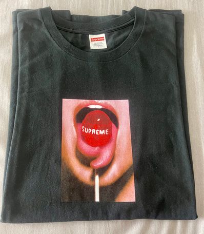 Supreme Lollipop Tee "Black"