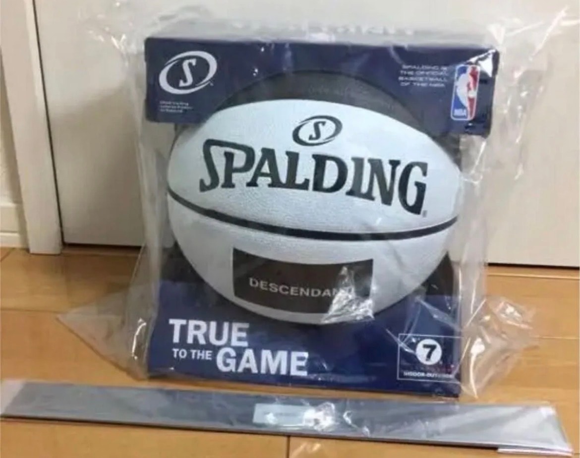 DESCENDANT SPALDING バスケットボール 未開封品