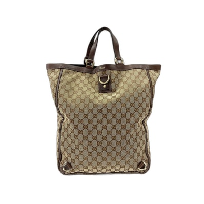 グッチ GUCCI GGキャンバス アビー ハンドバッグ【中古】