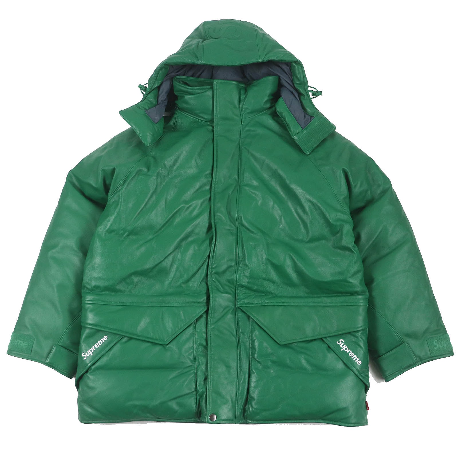Supreme Gore-Tex Leather 700-Fill Down Parka "Green"