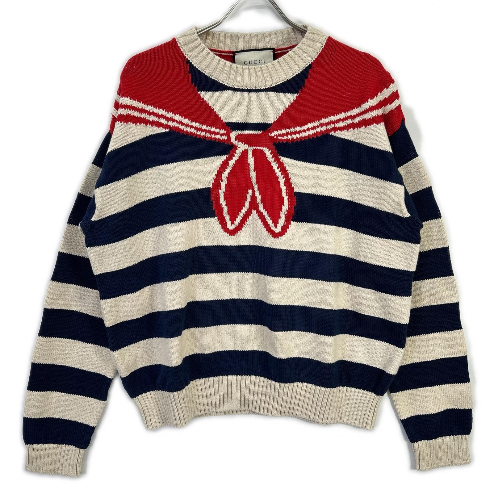 グッチ 461250 コットン セーラーニット XL