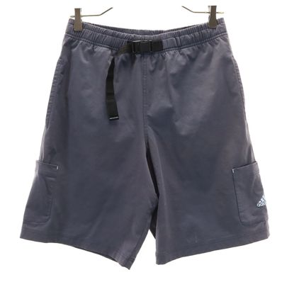 adidas アディダス カーゴショートパンツ L チャコールグレー