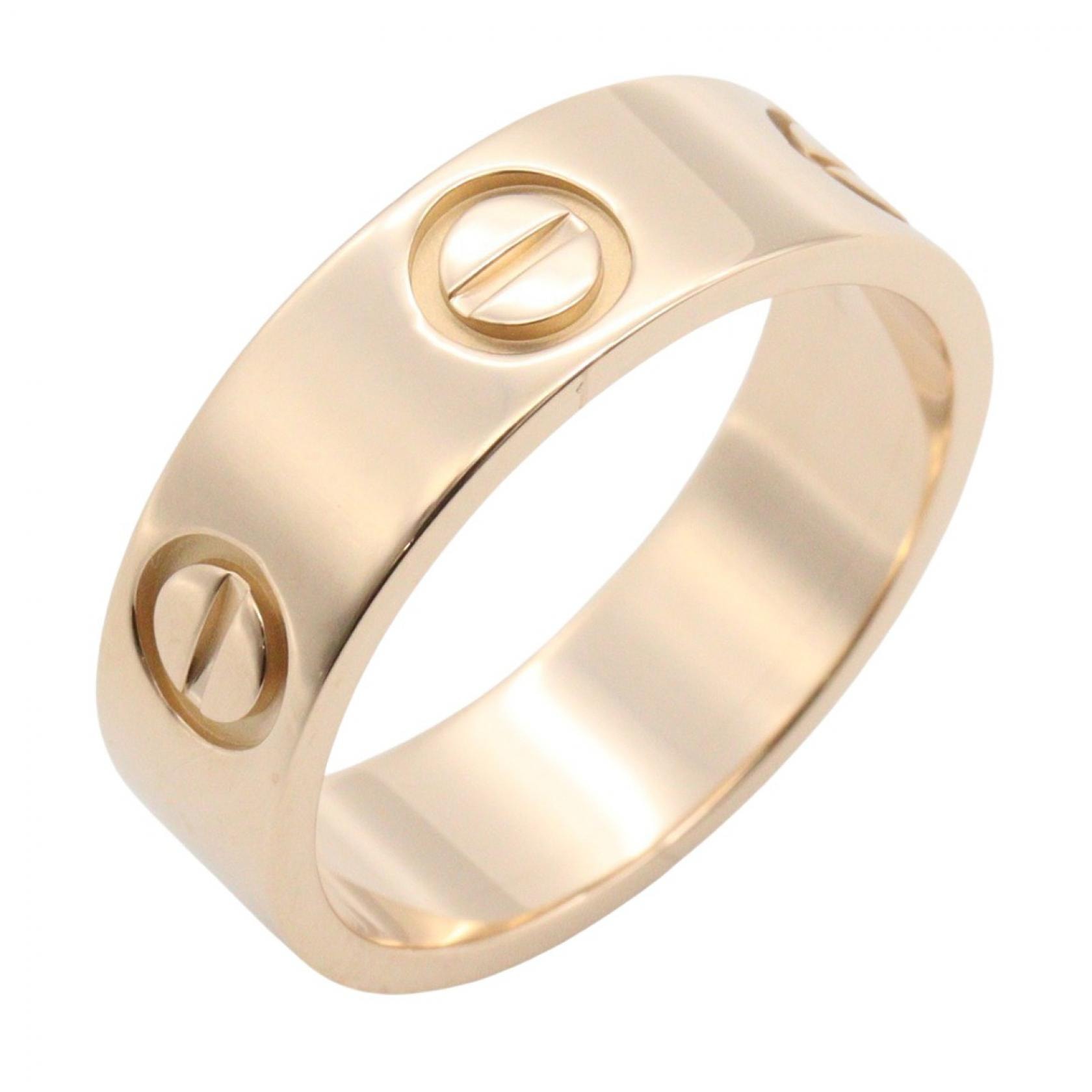 カルティエ CARTIER ラブリング リング・指輪 ジュエリー K18PG(ピンクゴールド) レディース ゴールド系 B4084800 【中古】