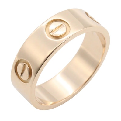 カルティエ CARTIER ラブリング リング・指輪 ジュエリー K18PG(ピンクゴールド) レディース ゴールド系 B4084800 【中古】