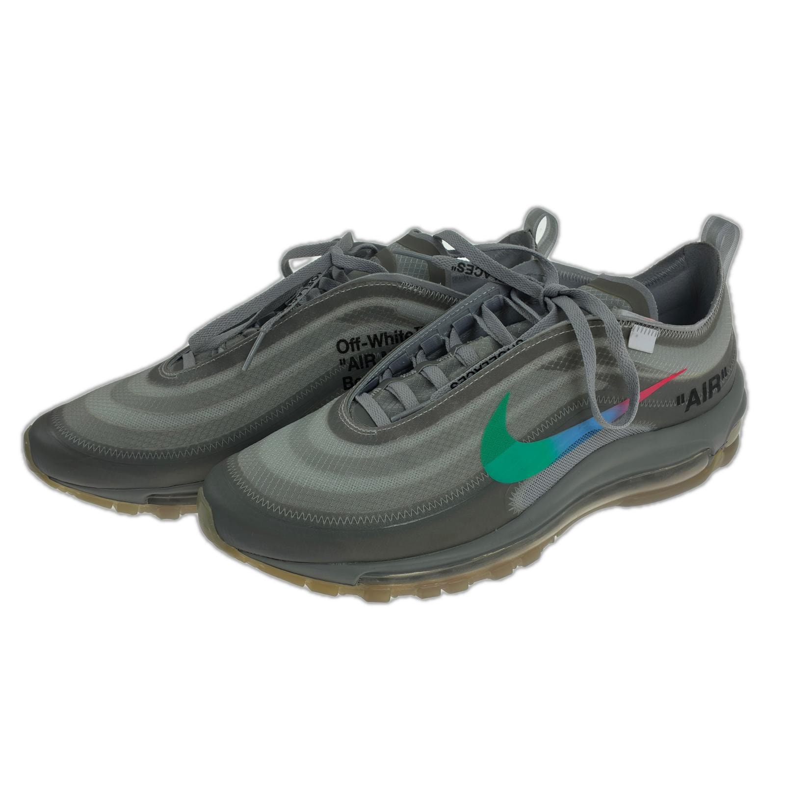 NIKE ナイキ スニーカー エアマックス97メンタ ローカットスニーカー SIZE 27.5cm AJ4585-101 グレー