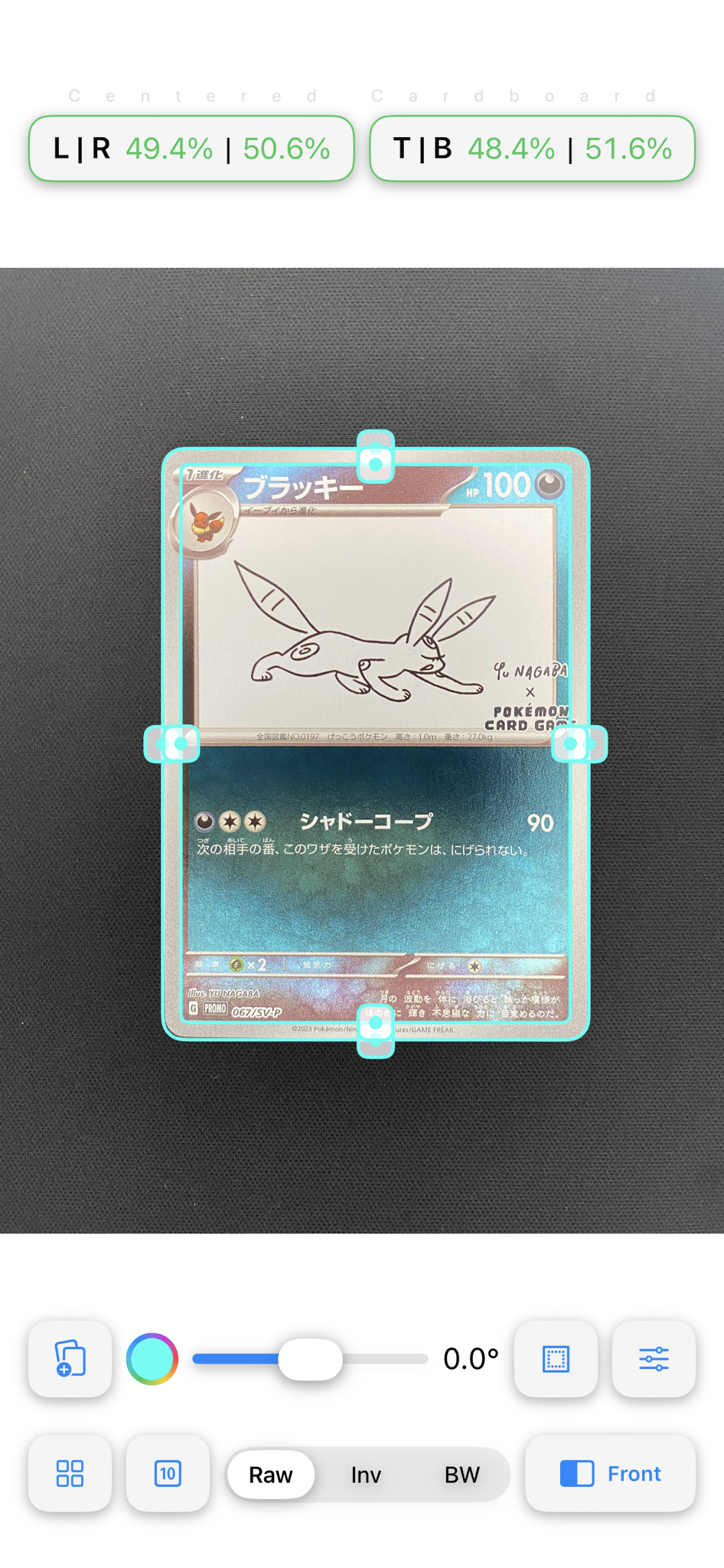 ブラッキー: プロモ (ナガバブラッキー) [SV-P 067](「YU NAGABA×ポケモンカードゲーム」プロモーションカード「SV-P」)