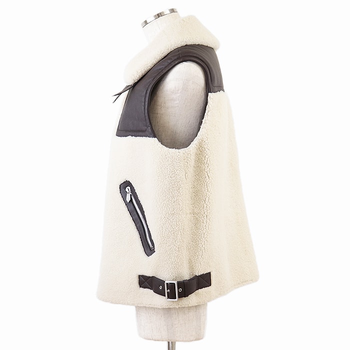 B (目立った傷や汚れなし)】【美品】 エルメス 2023AW ムートン ボア