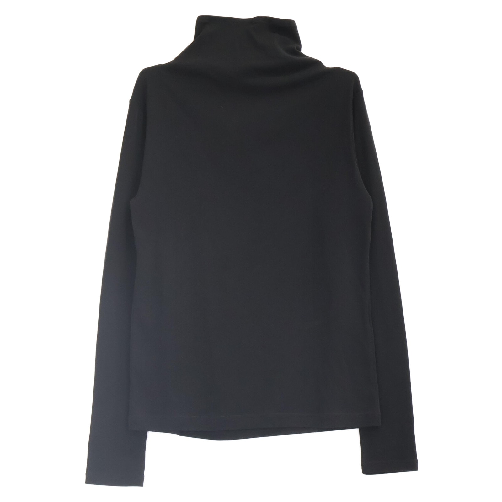 ワイズ 25AW YM-T08-672 ブラック HARD-TWIST BACK BUTTON OFF-NECK T 表記なし