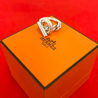 HERMES エルメス クロワゼット リング シルバー925 リング・指輪 14号 シルバー
416-7