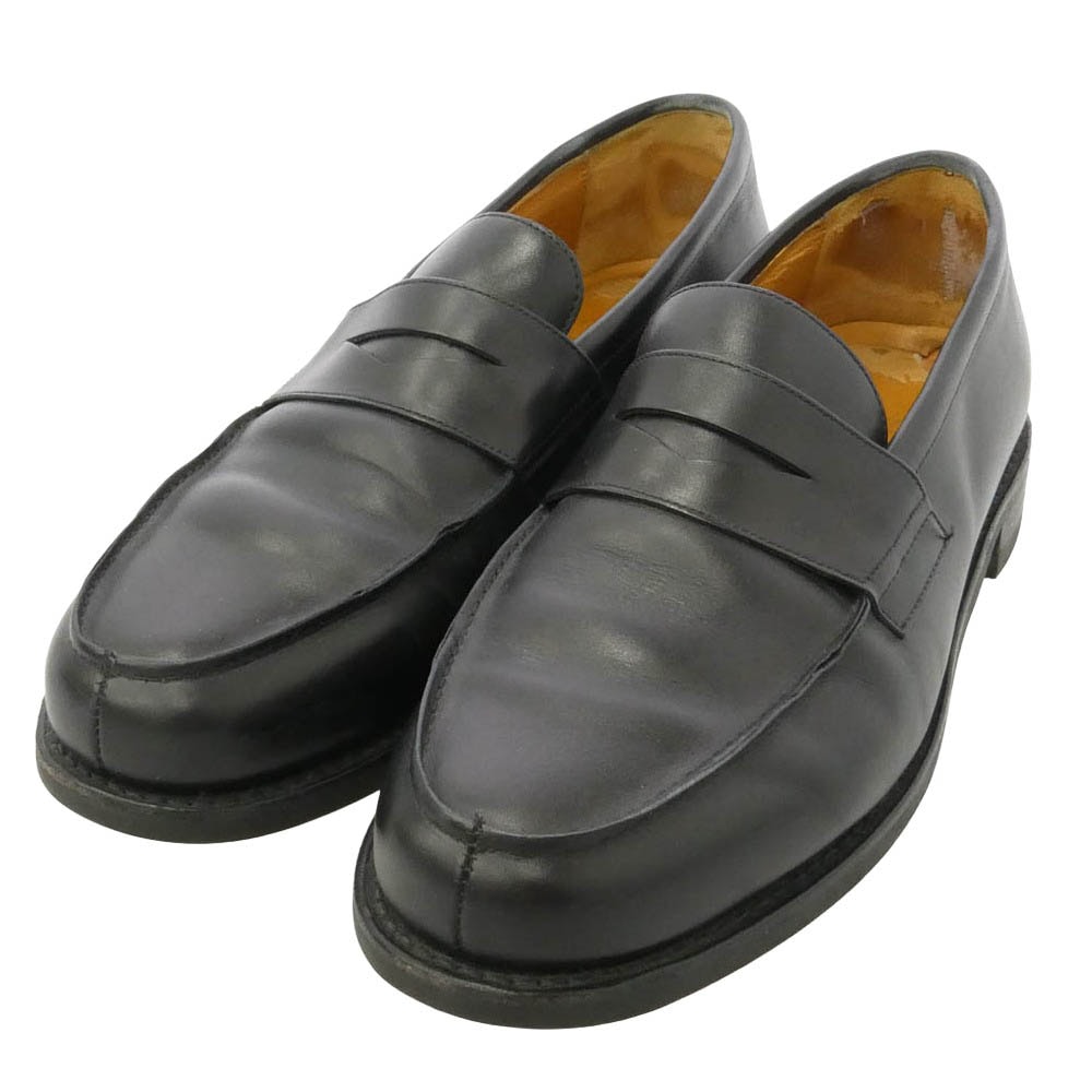 Paraboot パラブーツ 135112 ADONIS NOIR アドニス レザー ローファー シューズ ブラック系 5.5【中古】