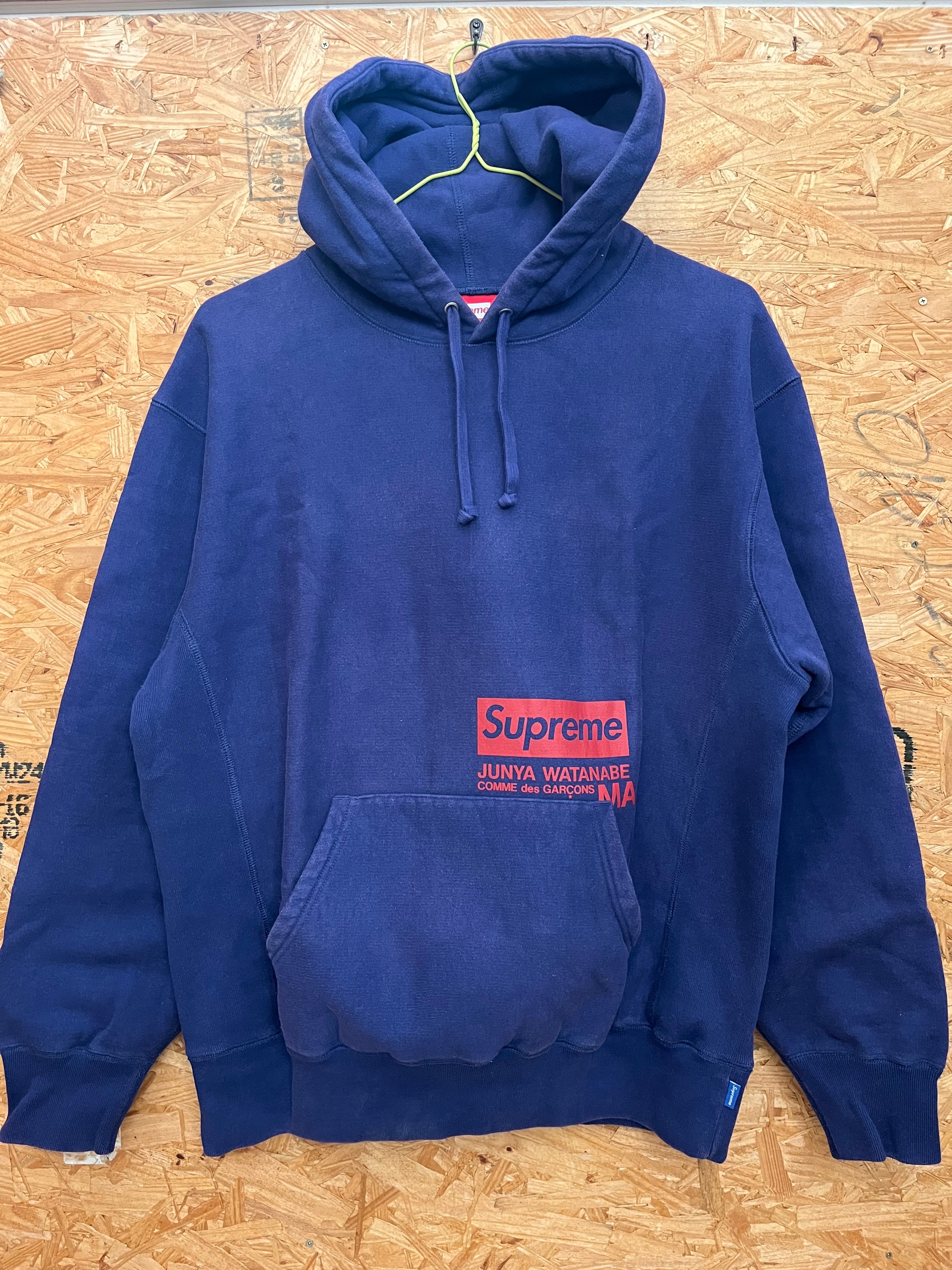 Supreme / JUNYA WATANABE COMME des GARCONS MAN Hooded Sweatshirt "Royal"