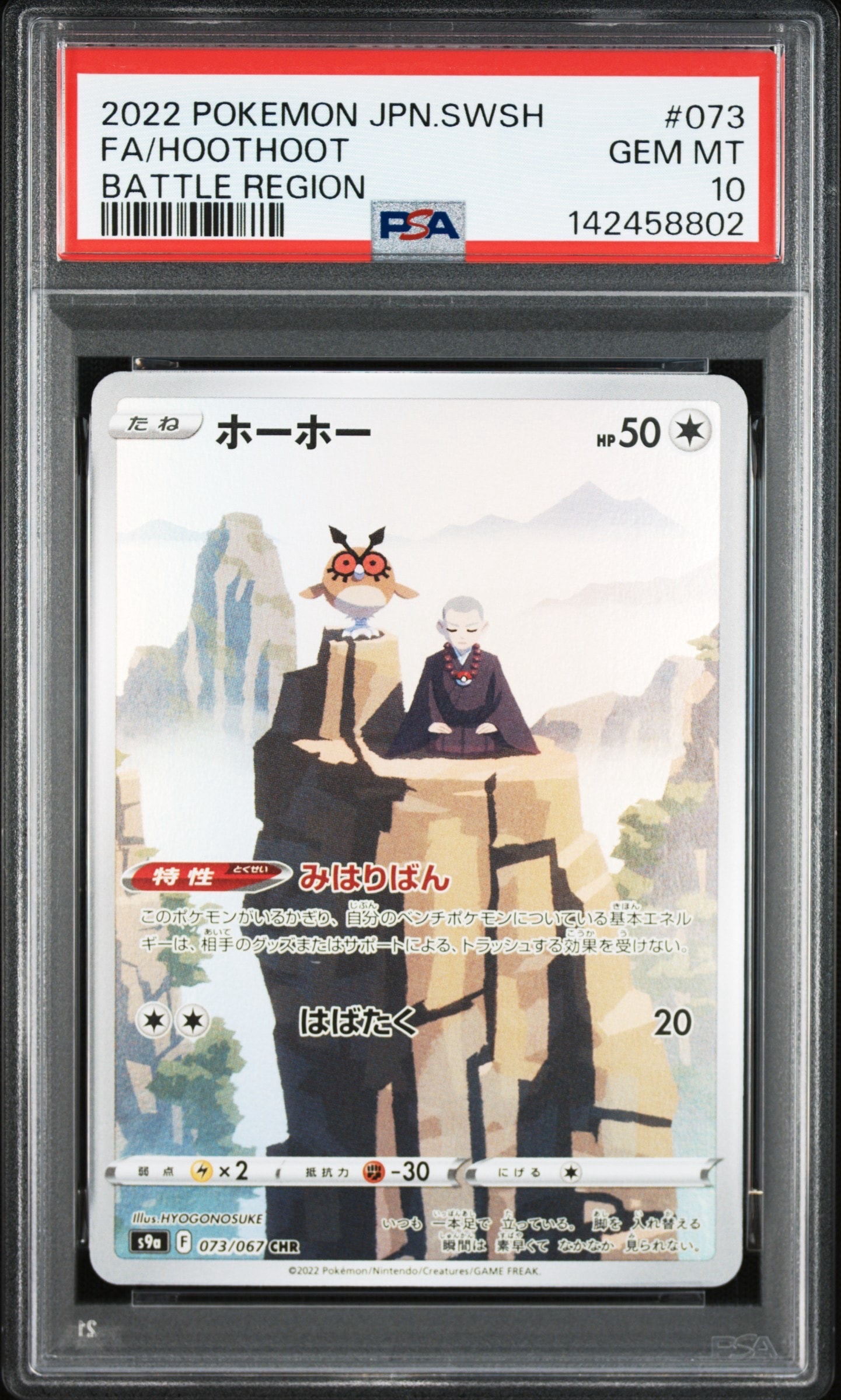 Hoothoot CHR[s9a 073/067](Enhanced Expansion Pack"Bttle Region")