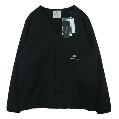 WIND AND SEA ウィンダンシー snowpeak スノーピーク 25AW WAS-JK-25AU701 WDS Flexible Insulated Cardigan 中綿 カーディガン ジャケット XL 【未使用】【中古】
