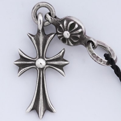 Chrome Hearts 1 Ball Tiny CH Cross Charm "Silver"