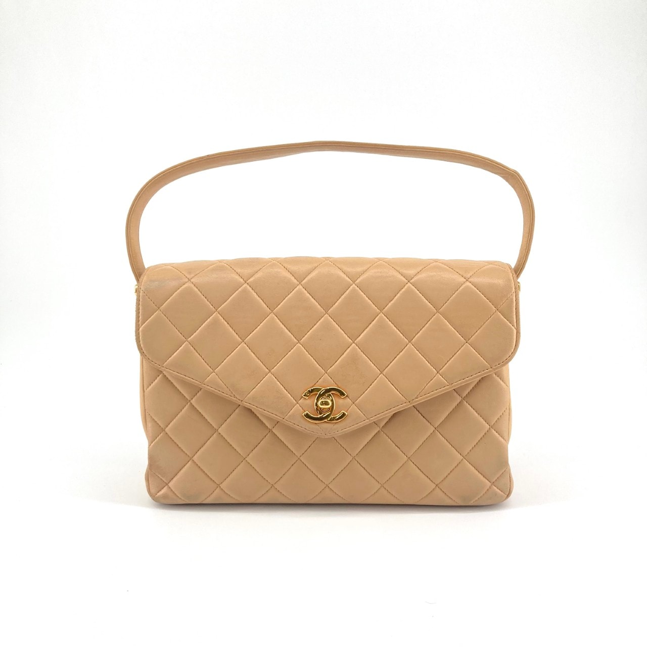 CHANEL(シャネル) マトラッセ ショルダーバッグ ベージュ