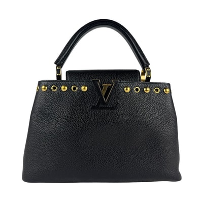 ルイ ヴィトン LOUIS VUITTON ハンドバッグ ショルダーバッグ カプシーヌPM レザー ブラック レディース【中古】 z6649