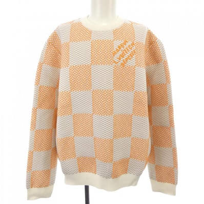ルイヴィトン LOUIS VUITTON ダミエジャガードコットンプルオーバー HQN81WZ34 ニット