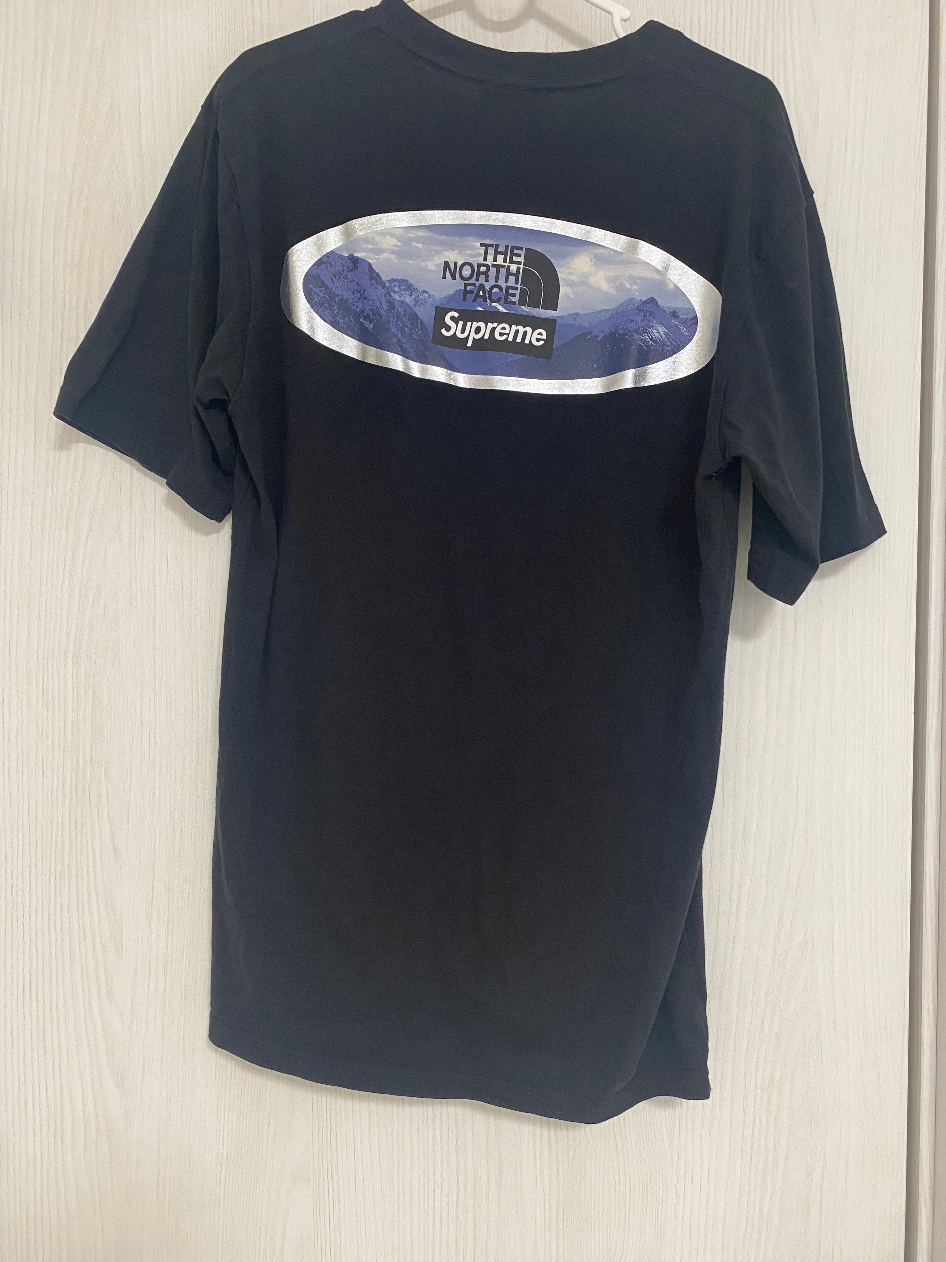 Supreme x The North Face Mountains Tee "Black"