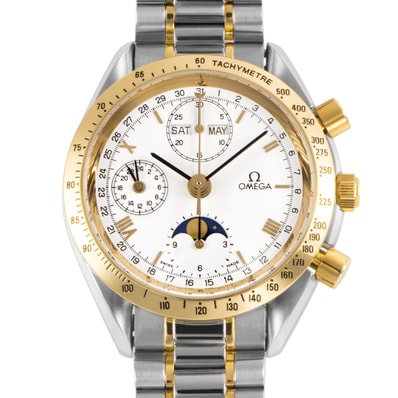 OMEGA オメガ スピードマスター トリプルカレンダー ムーンフェイズ 3336.20 SS/YG【中古】