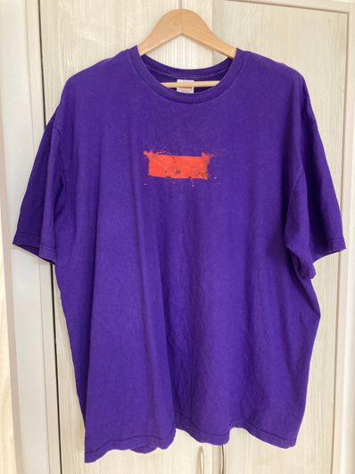 Supreme Ralph Steadman Box Logo Tee "Purple"