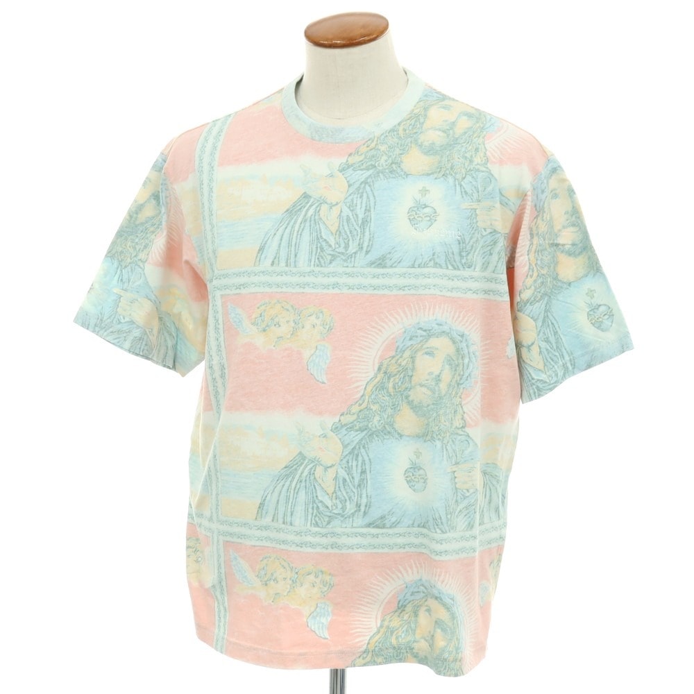 【中古】シュプリーム Supreme 2025年秋冬 Jesus S/S Top コットン クルーネック 半袖Tシャツ マルチカラー【サイズM】【メンズ】