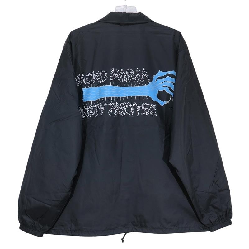 WACKO MARIA x NECKFACE Coach Jacket "Black"
