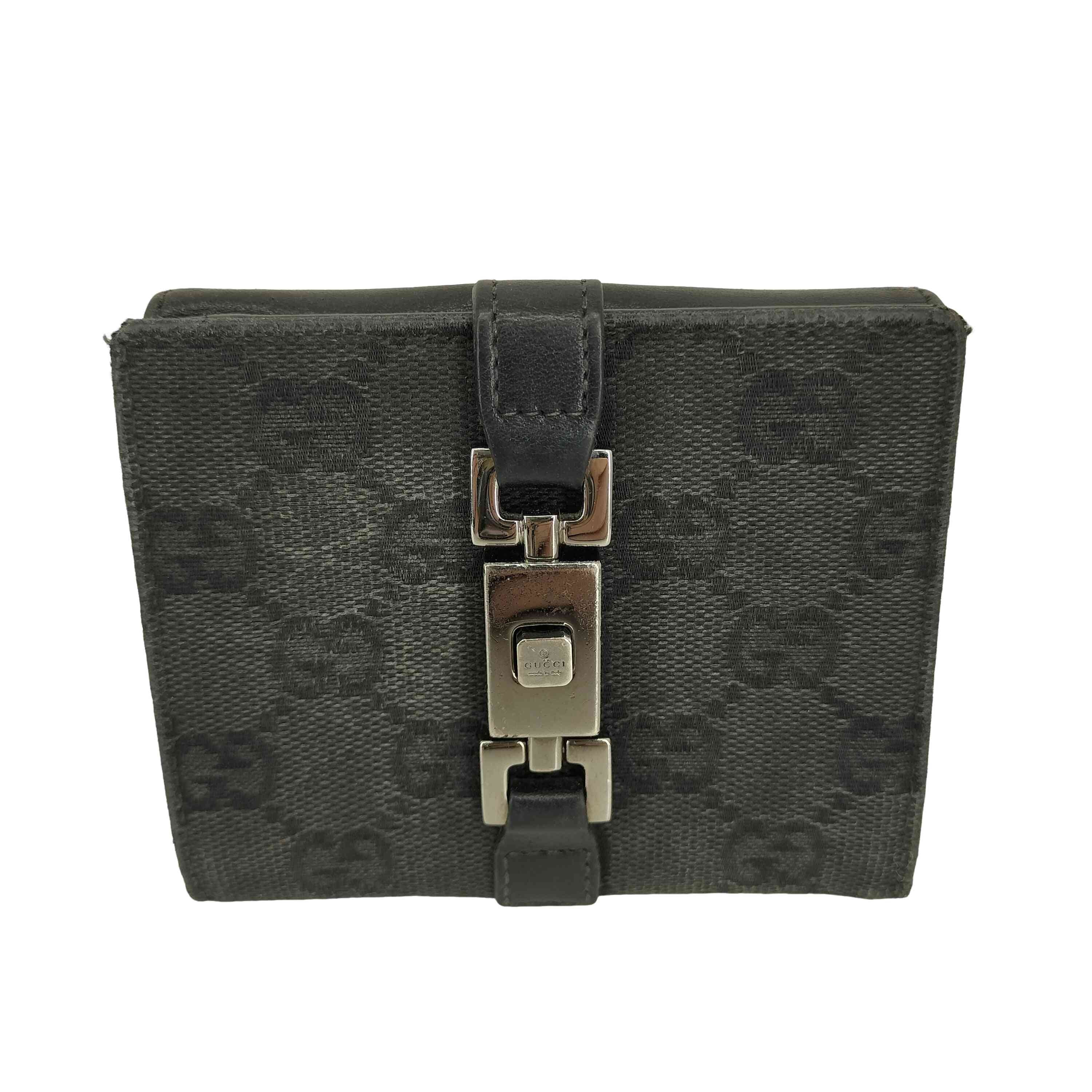 GGキャンバス ジャッキー 2つ折り財布【1141815504921】