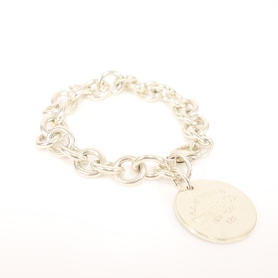美品 TIFFANY&Co. ティファニー リターントゥ タグ ブレスレット 925 - ブレスレット シルバー シルバー レディース
