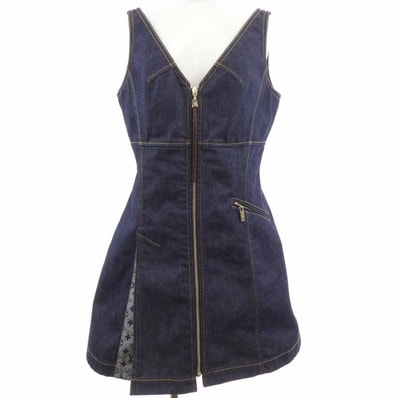 ルイヴィトン LOUIS VUITTON デニム ミニドレス FTDS50EFY ワンピース