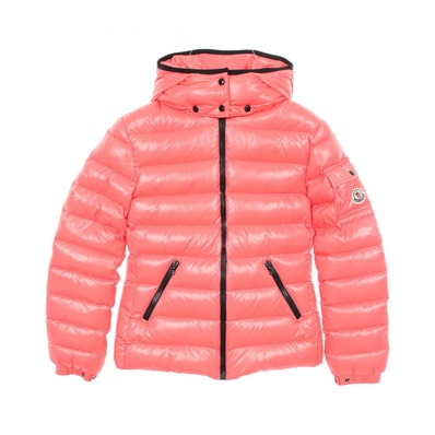 モンクレール MONCLER BADY ダウンジャケット 衣料品 アウター ナイロン レディース ピンク系 【中古】