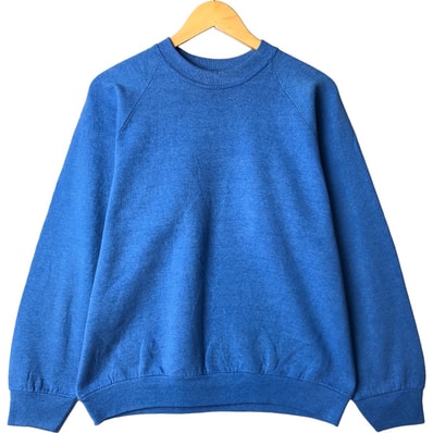 古着 90年代 フルーツオブザルーム FRUIT OF THE LOOM 無地 ブランクスウェットシャツ トレーナー USA製 メンズL相当 ヴィンテージ/eaa501537