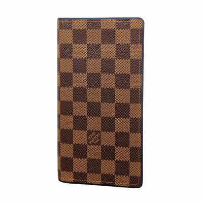 ★最終価格★SALE【6cd5557】ルイヴィトン 長財布 ダミエ ポルトフォイユブラザ N63168 エベヌ【中古】メンズ