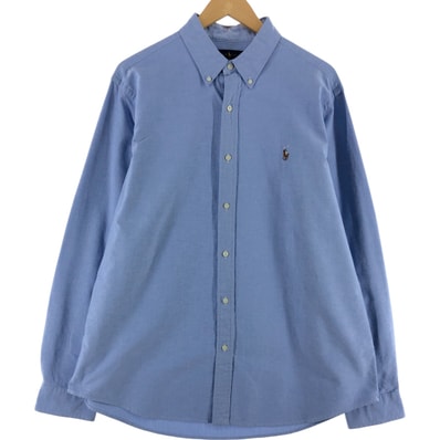 古着 ラルフローレン Ralph Lauren CLASSIC FIT 長袖 ボタンダウンシャツ メンズXL相当/eaa526809
