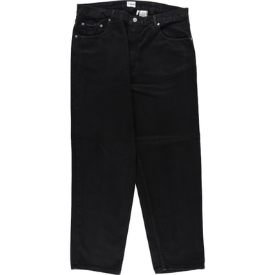 古着 90~00年代 カルバンクライン Calvin klein JEANS ブラックデニム テーパードデニムパンツ メンズw36相当 ヴィンテージ/eaa637859
