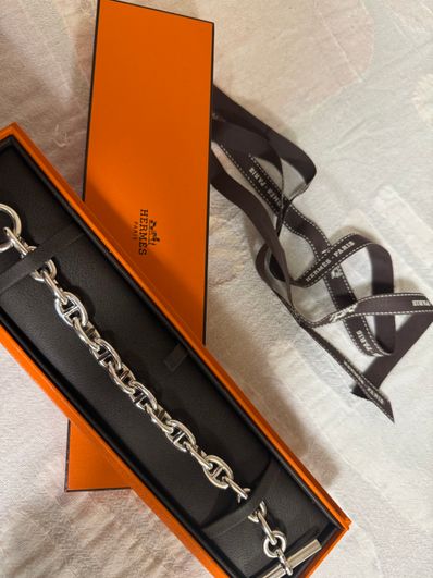 Hermes Chaine D'ancre MM Bracelet "Silver"