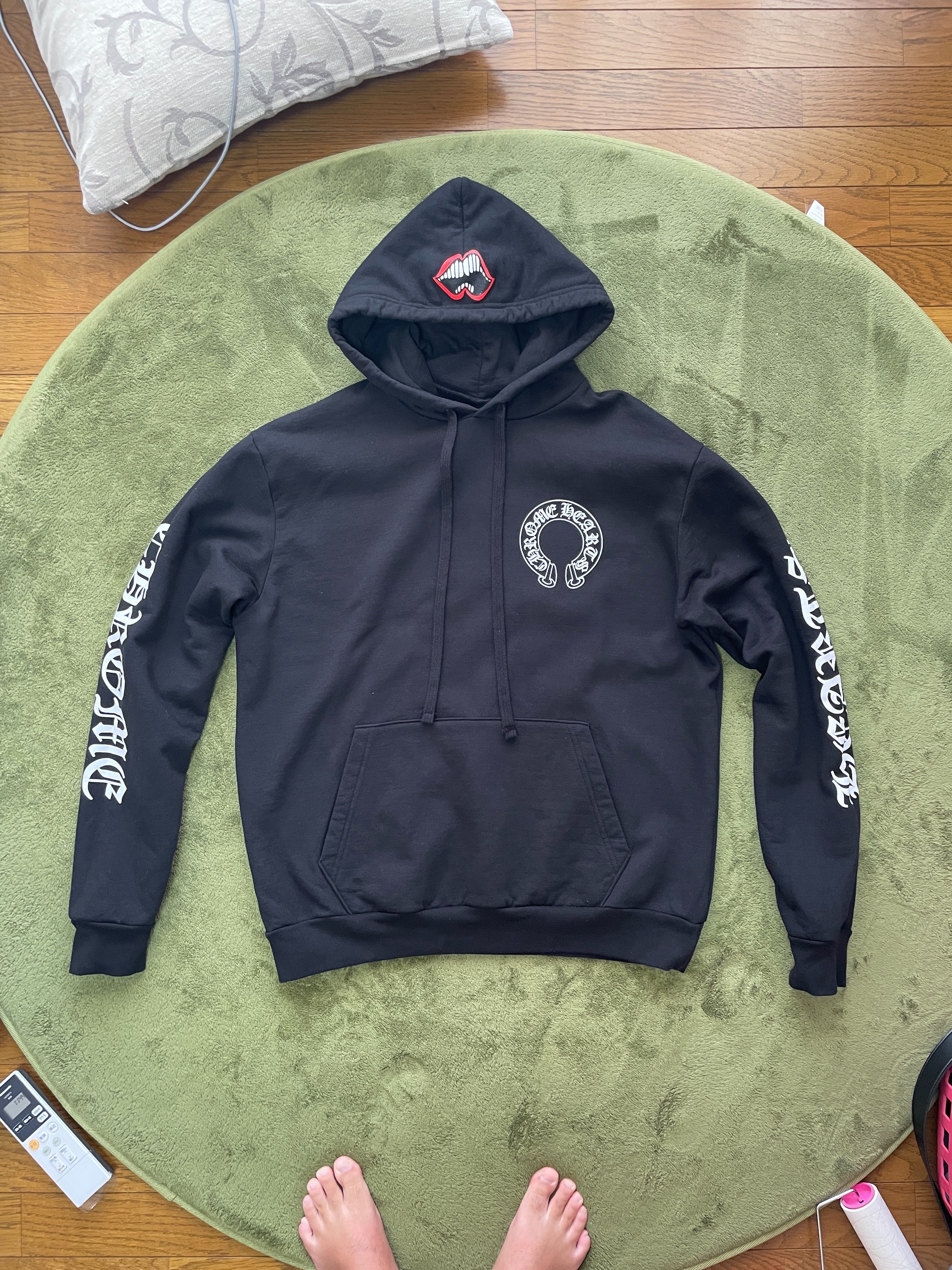 Chrome Hearts Matty Boy Chomper Horseshoe Hoodie "Black"