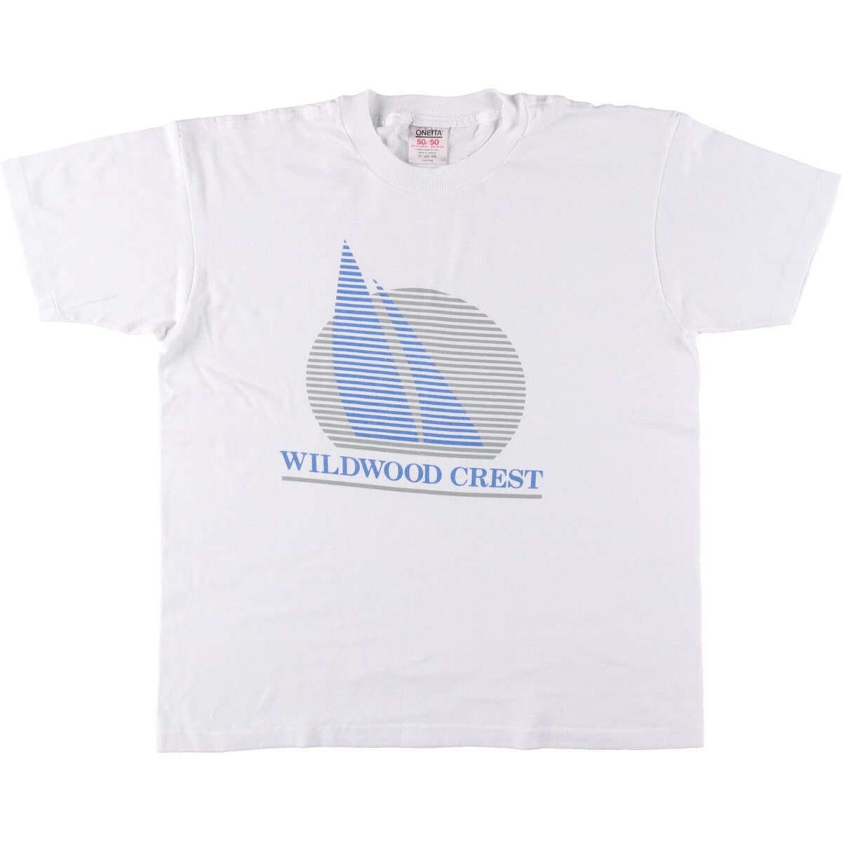 古着 90年代 オニータ ONEITA 50/50 プリントTシャツ USA製 メンズXL相当 ヴィンテージ/eaa563354