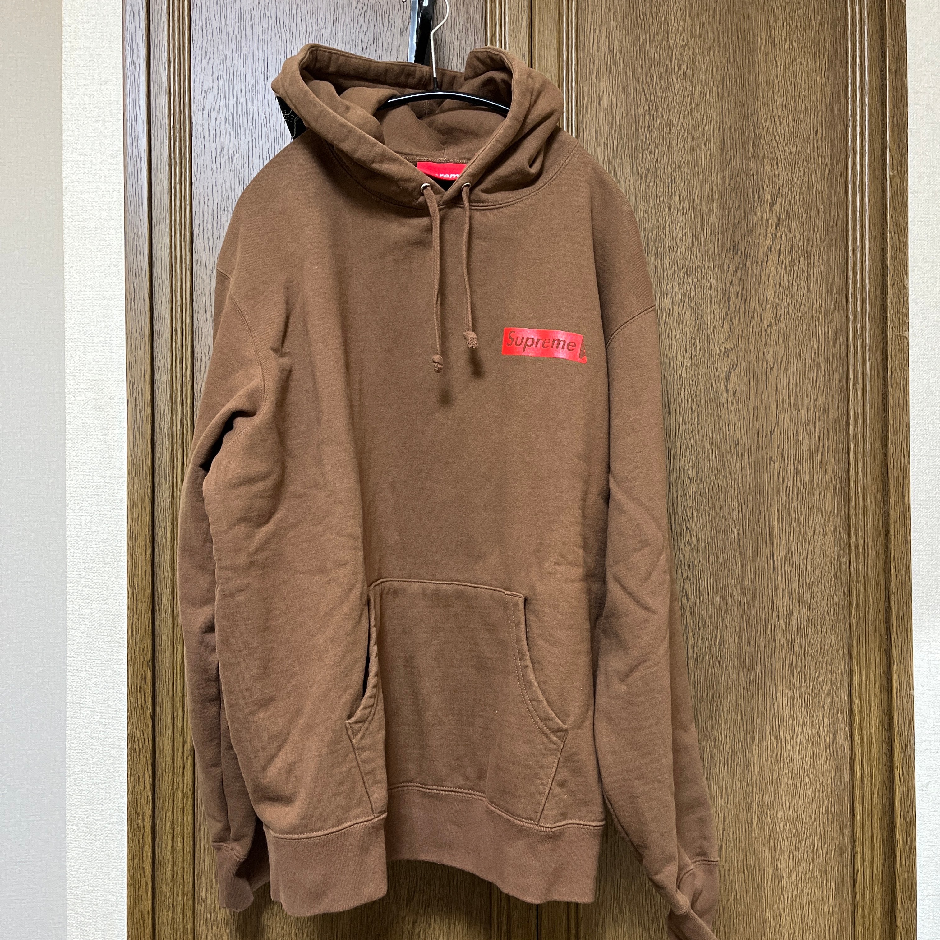 Supreme Instant High Patches Hooded Sweatshirt "Brown"