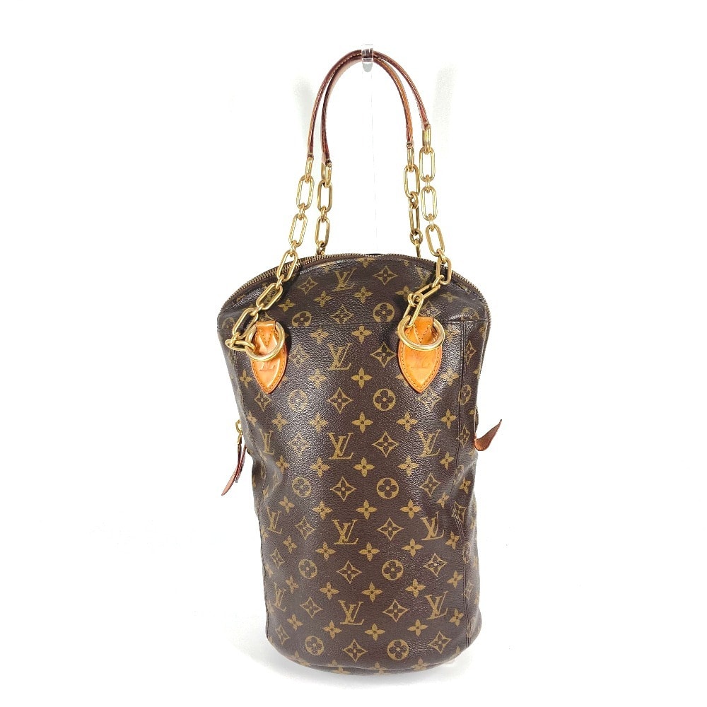 ルイヴィトン LOUIS VUITTON パンチングバッグベビー M40230 モノグラム アイコノクラスト 肩掛け カバン サンドバッグ ショルダーバッグ モノグラムキャンバス ブラウン