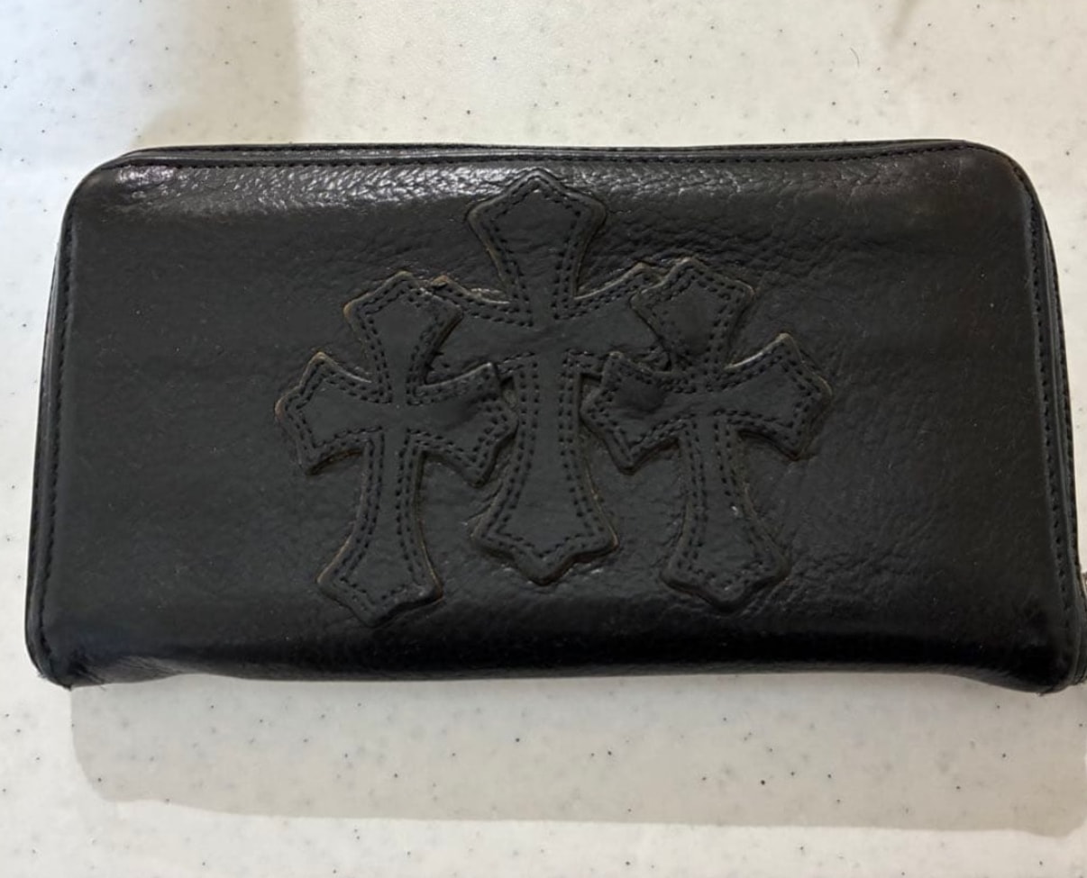 CHROME HEARTS クロムハーツ セメタリークロス ウォレット 財布