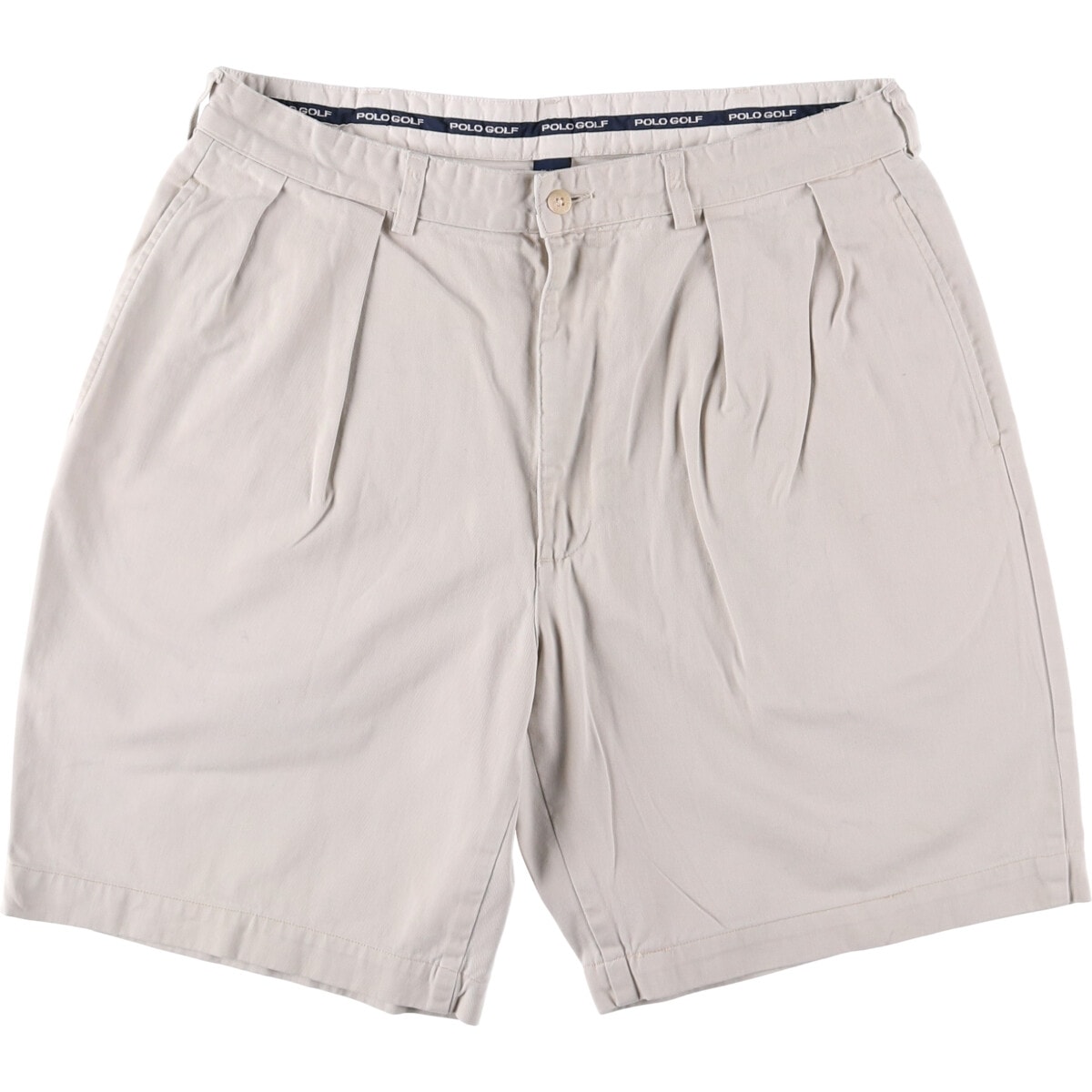 古着 ラルフローレン Ralph Lauren POLO GOLF ポロゴルフ ツータック チノショーツ ショートパンツ メンズw35相当/eaa526863